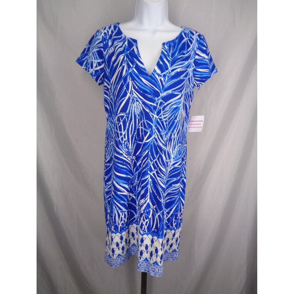 Lilly Pulitzer Sophiletta Dress Small Twilight Blue Early Riser Engineered New